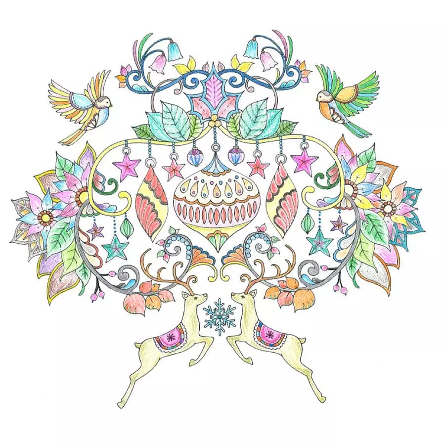 Johanna's Christmas (coloring book)