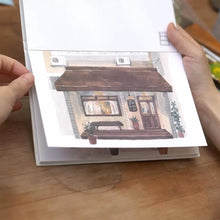 將圖片載入圖庫檢視器 《休日的時光,在街上》藝術萬用卡畫冊