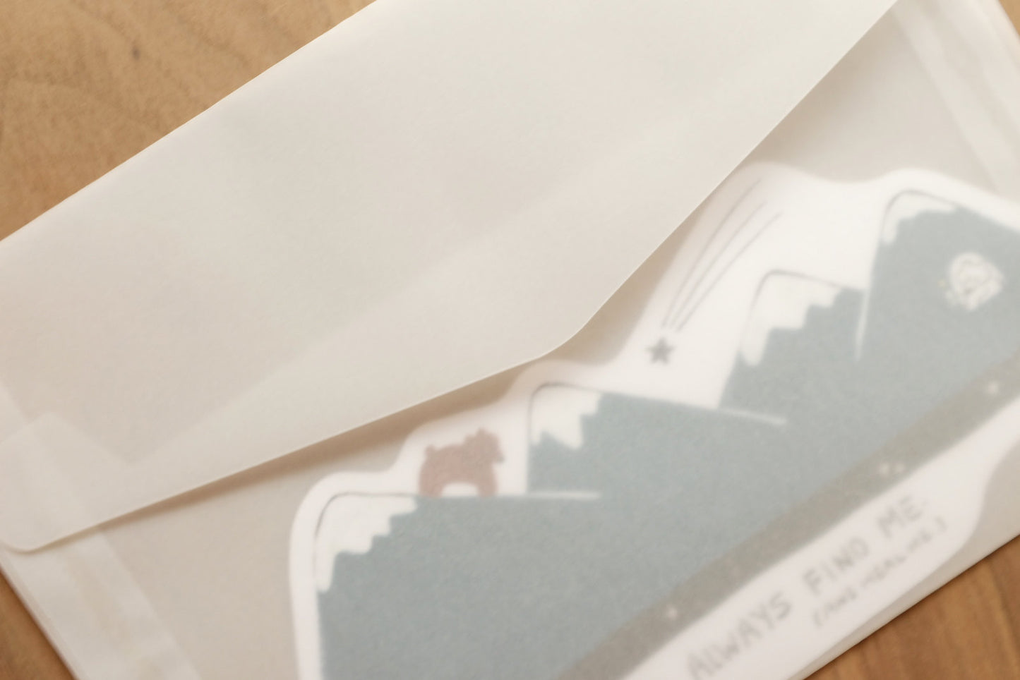 你會找到我 造型卡片(附信封)