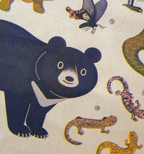 將圖片載入圖庫檢視器 台灣保育動物孔版印刷海報