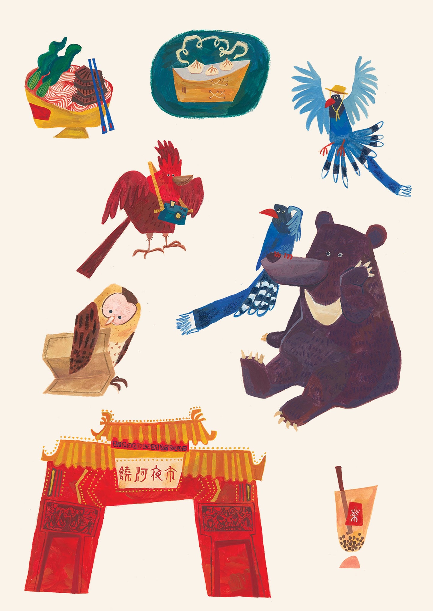 Taiwan Stickers Welcome to Taiwan