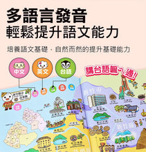 Load image into Gallery viewer, FOOD Superman's Taiwan Map Encyclopedia (Chinese, English and Taiwanese)