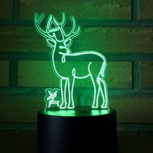 將圖片載入圖庫檢視器 暖呼呼馴鹿小燈(多色調光、附遙控器)