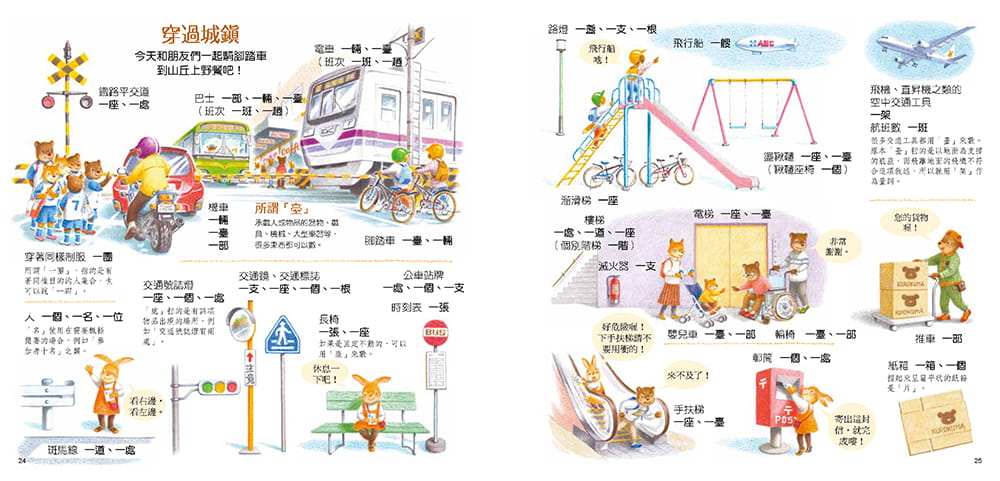 圖解量詞學習繪本