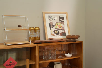 《小島散步》2026 木框掛曆