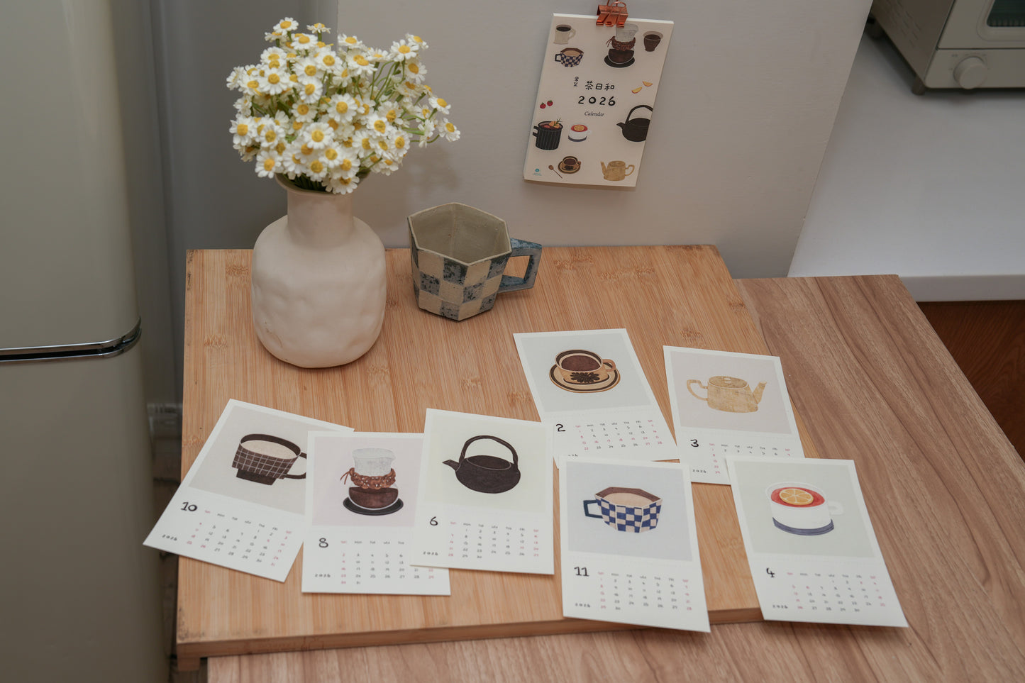 《茶日和》小畫卡桌曆