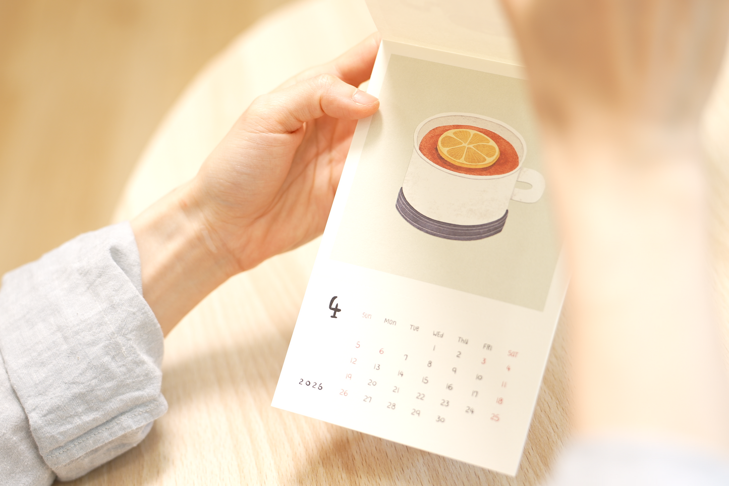 《茶日和》小畫卡桌曆