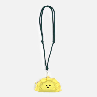 Small dumpling coin purse (with shoulder strap)