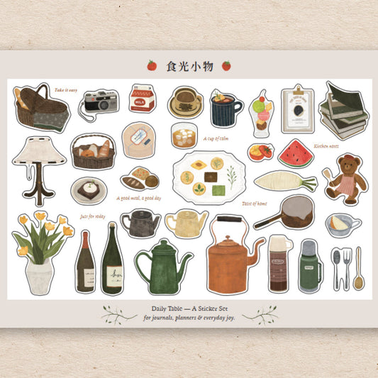 《食光小物》料理手帳貼紙