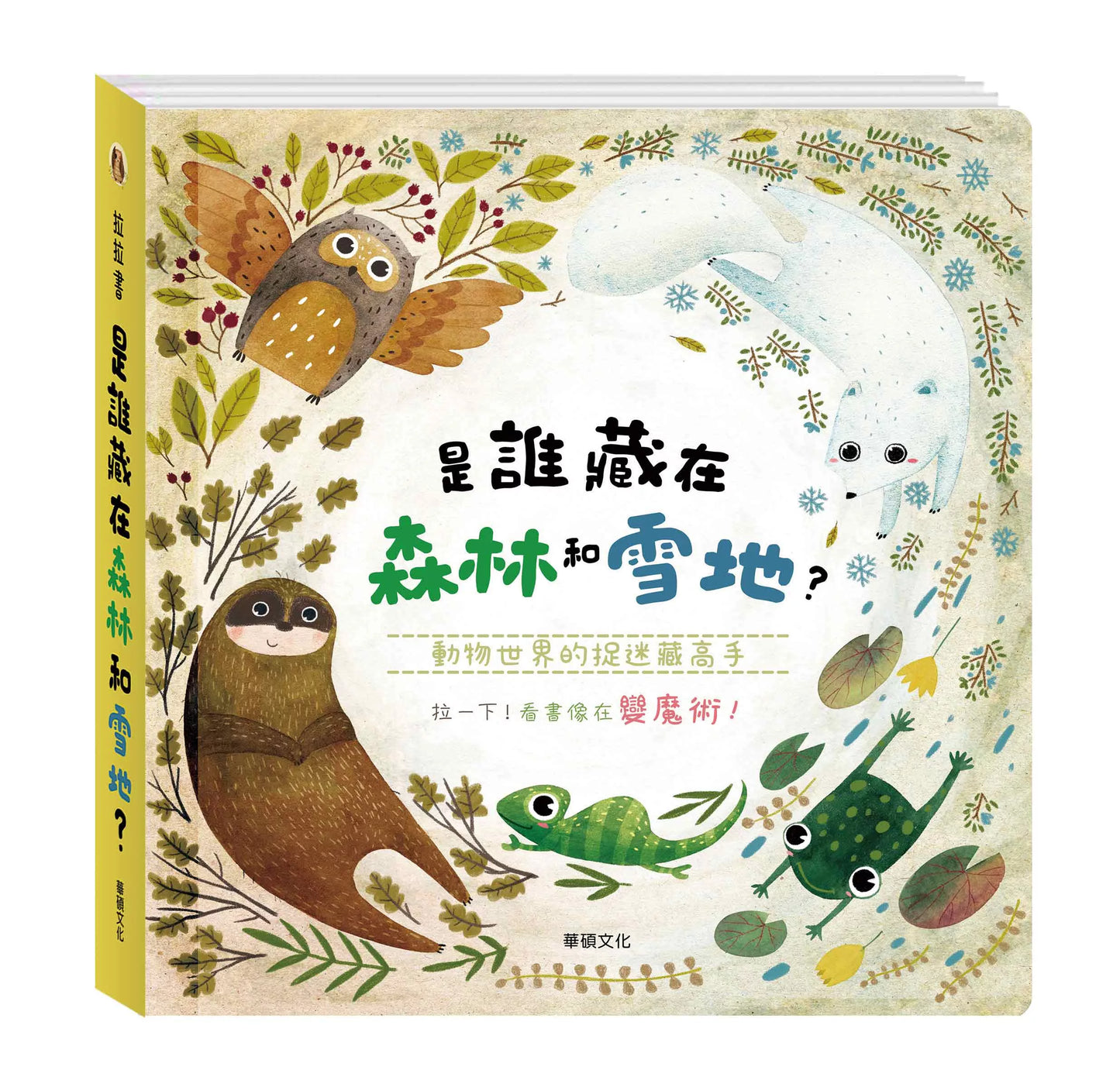 是誰藏在森林和雪地?