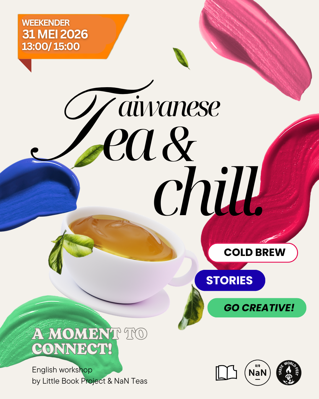 Taiwanese Tea & Chill Workshop (31 May)