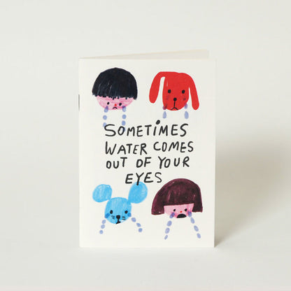 Sometimes Water Comes out of your Eyes 眼淚小書