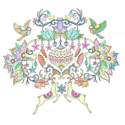 Johanna's Christmas (coloring book)