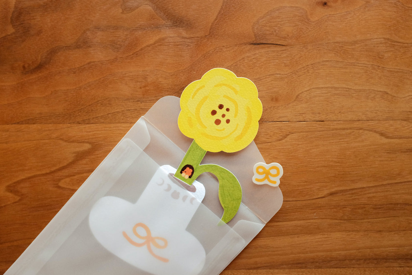 I Miss You Postcard (with envelope)