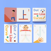 Load image into Gallery viewer, Dot Line Curve Chinese Learning Kit (Full Series/Three Sets) (Bilingual Chinese and English)
