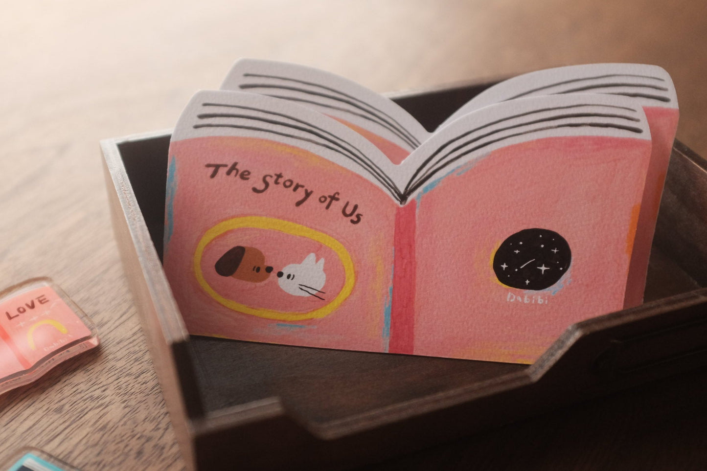 The Story of Us 造型明信片（附信封）