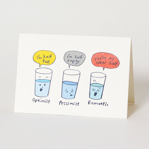 Romantic Card You Are My Other Half Card (with envelope)