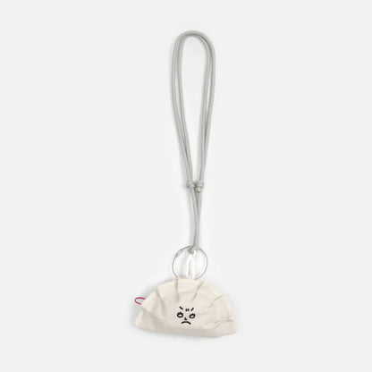 Small dumpling coin purse (with shoulder strap)