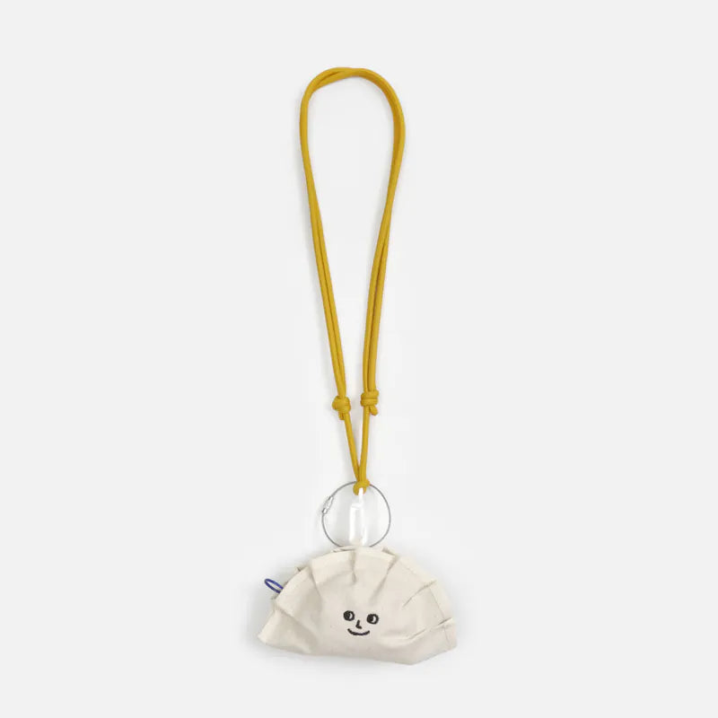 Small dumpling coin purse (with shoulder strap)