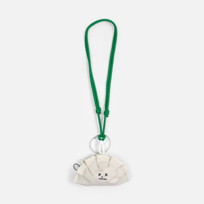 Small dumpling coin purse (with shoulder strap)