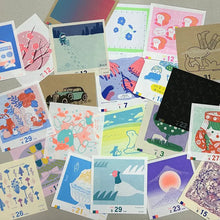 Load image into Gallery viewer, Japanese JAM Stencil Printing Design Calendar 2025 (+ Freebies)
