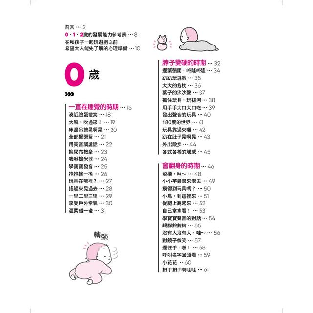 0～2歲的寶寶遊戲圖鑑：玩出好情緒、集中力！