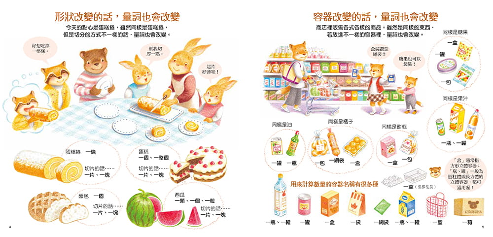 圖解量詞學習繪本