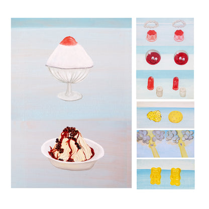 Memory Diaspora Series (Set of 3) - Art Postcards