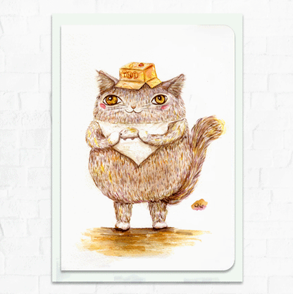 Kate van TNT - Illustration card with envelope