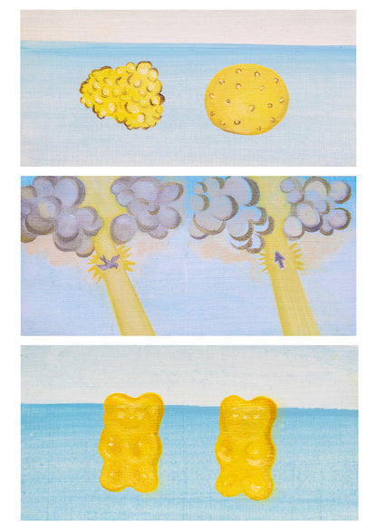 Memory Diaspora Series (Set of 3) - Art Postcards